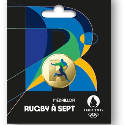 Médaille JO 2024 Olympique Rugby à Sept