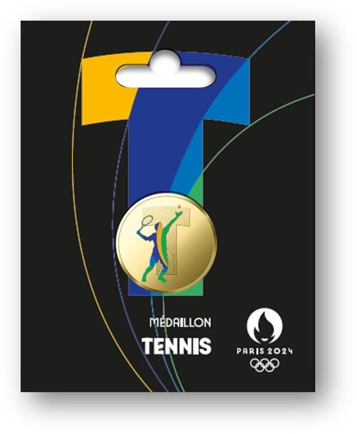 Médaille JO 2024 Olympique Tennis