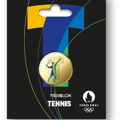 2024 Olympic Tennis Medal