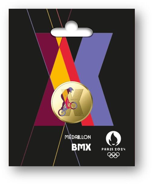 Médaille JO 2024 Olympique BMX