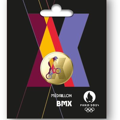 Medalla olímpica de BMX 2024