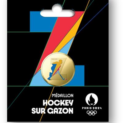Medalla olímpica de hockey sobre césped 2024