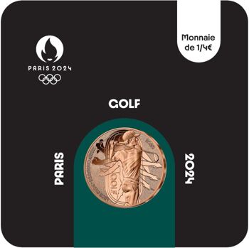 1/4 d'Euro JO 2024 Golf