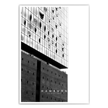 Elbphilharmonie noir et blanc - Hambourg photo 4