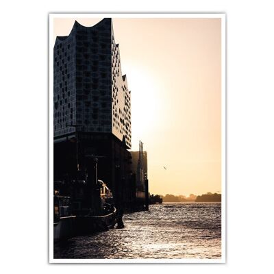 Elbphilharmonie sull'acqua - Immagine di Amburgo