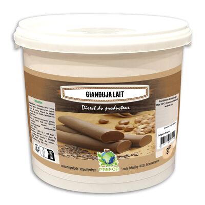 Gianduja milk bucket 3kg