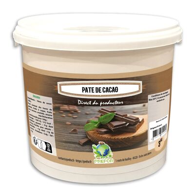 Cocoa paste bucket 3kg