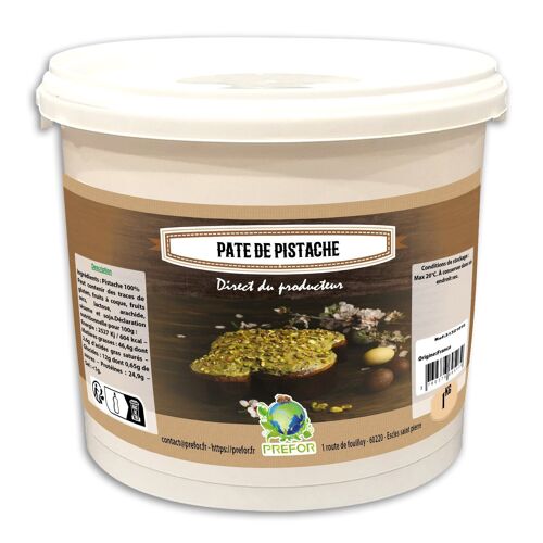 Pate de pistache seau 1kg