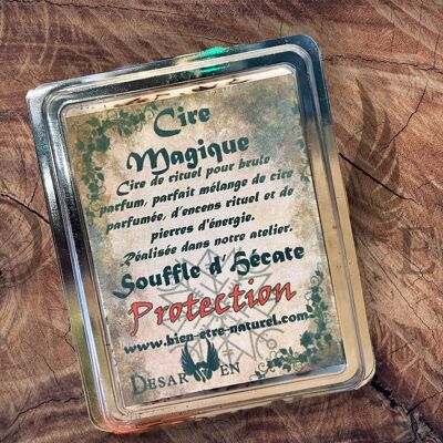 Cire rituelle magique parfumée tablette pour rituel wicca