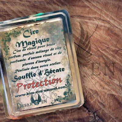 Cire rituelle magique parfumée tablette pour rituel wicca