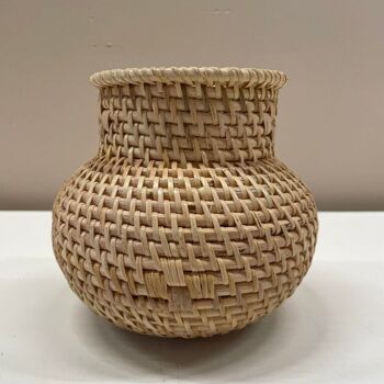 Vase Rotin Sphère Mini 2