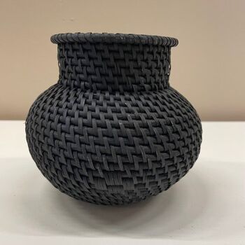 Vase Rotin Sphère Mini 5