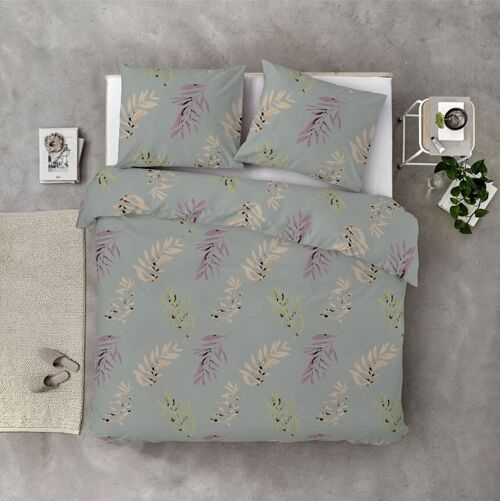 Byrklund 'Be Leaves' 2-persons duvet covers 200x220+20cm