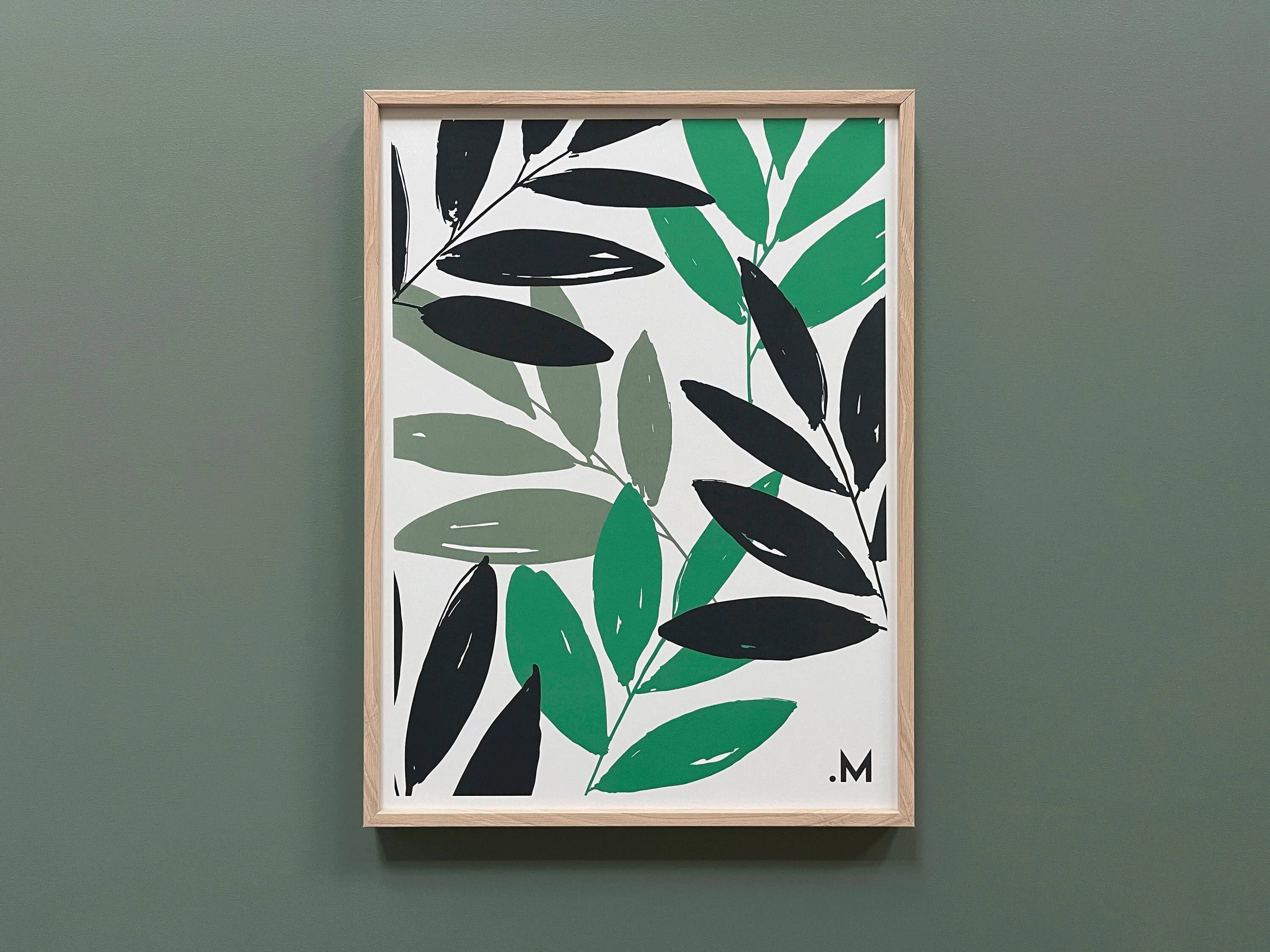 POSTER “PALME” formato 30 x 40 cm carta da 150 gr