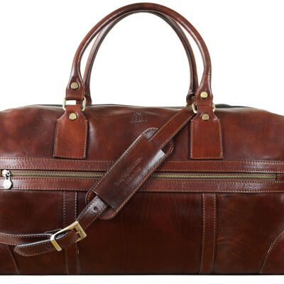 Leather Duffel Bag - To the Lighthouse