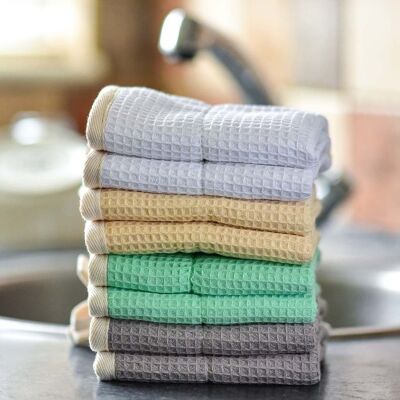 Reusable Dish Cloths - 100% Organic Sisal / Cotton Cloth