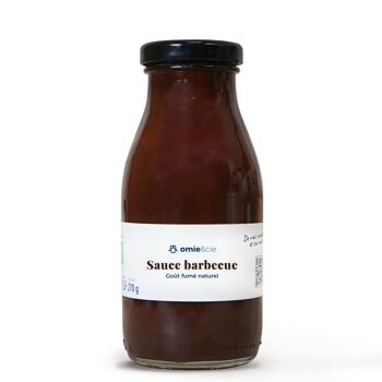 Sauce barbecue bio au goût fumé naturel - tomates plein champs du sud de la France - 270 g 1