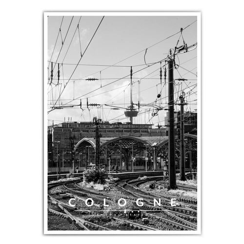 Cologne Central Station Poster