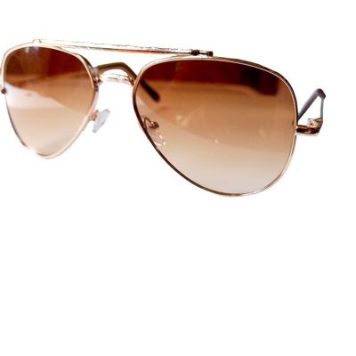 Children's sunglasses Pilot brown
