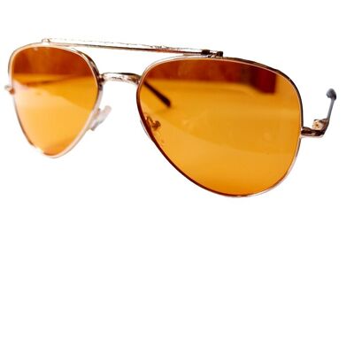 Kindersonnenbrille Pilot orange