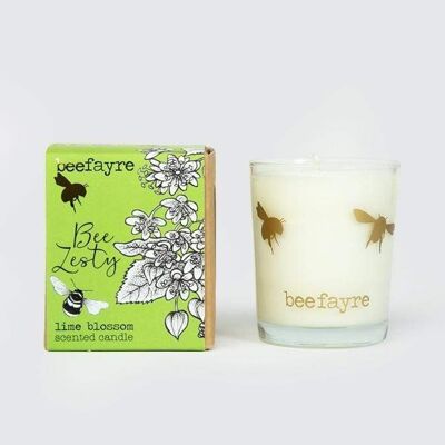 Candela votiva Beefayre Lime Blossom 9cl