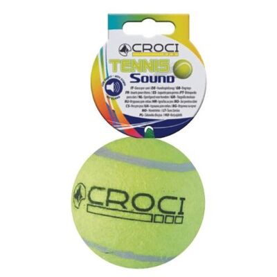 Balle durable pour chiens de Tennis Sound
