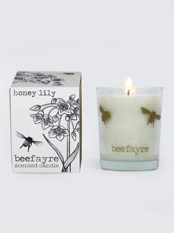 Beefayre Honey Lily Votive Bougie 9cl 1