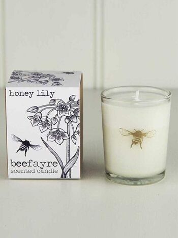 Beefayre Honey Lily Votive Bougie 9cl 4