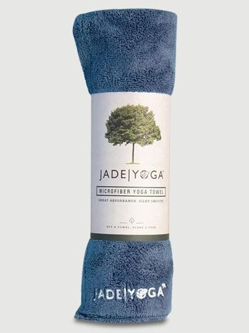 Serviette de tapis en microfibre Jade Yoga 14