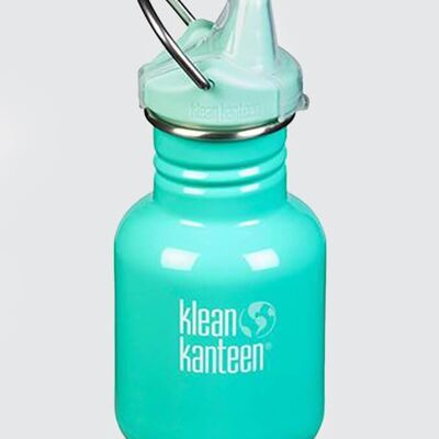 Klean Kanteen Classic Kid Bottle 355ml - Tappo antigoccia con anello in metallo