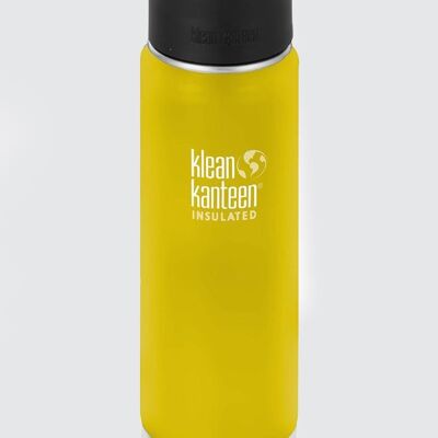 Klean Kanteen Botella térmica de boca ancha (592 ml) - Cafe Cap 2.0
