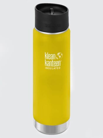 Klean Kanteen Bouteille isolée à large ouverture (592 ml) - Cafe Cap 2.0 1