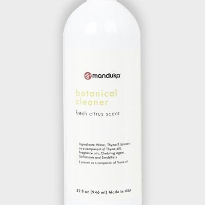 Nettoyant au parfum d'agrumes frais Manduka Botanical - 32 oz (946 ml)