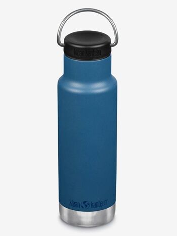 Klean Kanteen Bouteille classique isolée sous vide de 12 oz (355 ml) avec bouchon à boucle 5