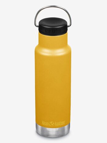 Klean Kanteen Bouteille classique isolée sous vide de 12 oz (355 ml) avec bouchon à boucle 7