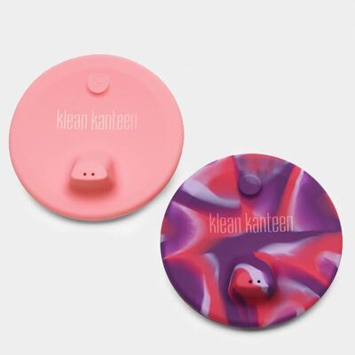 Klean Kanteen Kid's Cup Sippy Couvercle Lot de 2