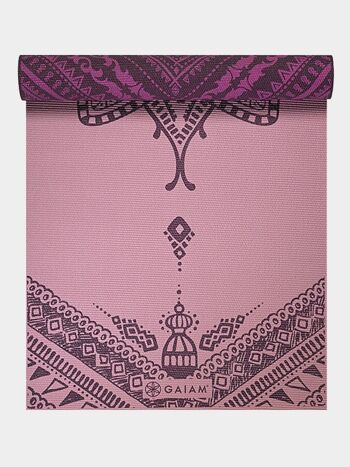 Tapis de yoga réversible Gaiam Inner Peace 6 mm 1