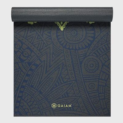 Gaiam Premium Sundial Layers Yoga Mat 6mm