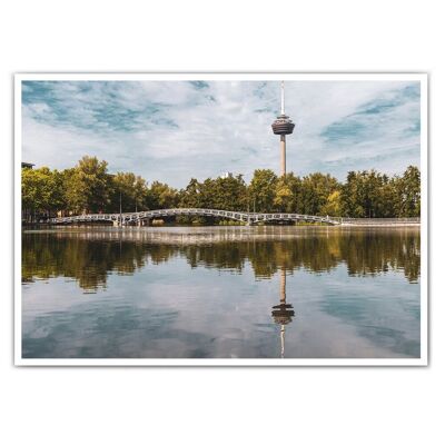 Picture of the Cologne TV tower - wall decoration