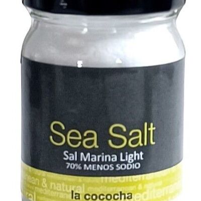 LIGHT SEA SALT 70% LESS SODIUM 200g