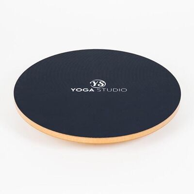 Tabla de equilibrio de madera para estudio de yoga