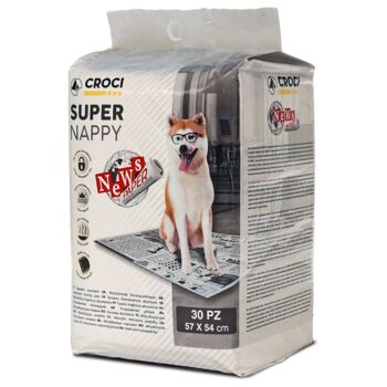 Tapis hygiéniques pour chiens - Super Nappy Newspaper 6