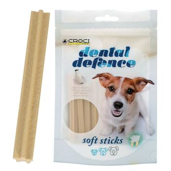 Snack d'hygiène buccale pour chien - Dental Defense Soft Sticks 10