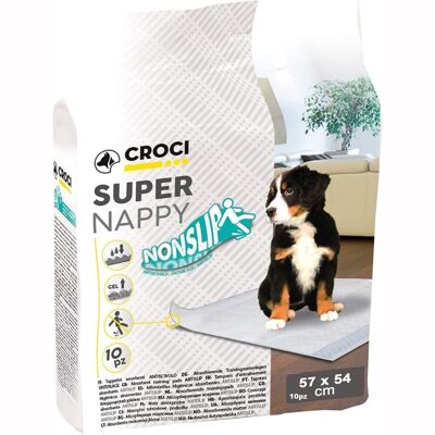 Alfombrillas antideslizantes antideslizantes para perros Super Nappy