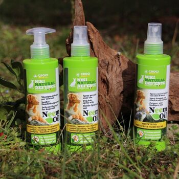 Niki Natural Defense Huile de Neem Spray pour chenils et tissus 3