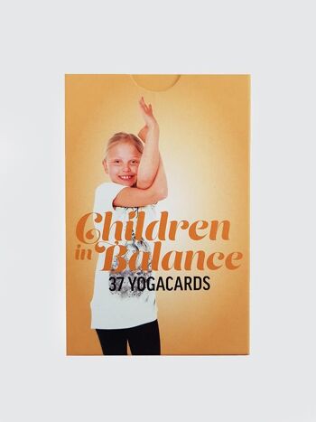 Ensemble de cartes et d'affiches de yoga Chiball In Balance 3