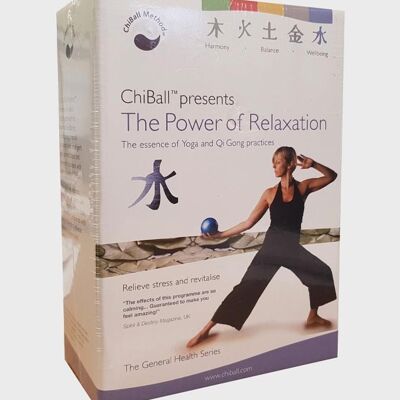ChiBall Presents - Das DVD-Set „The Power of Relaxation Kit“.