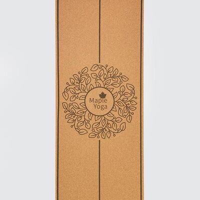 Tapis de Yoga Mandala Arbre de liège Yoga Érable 4mm