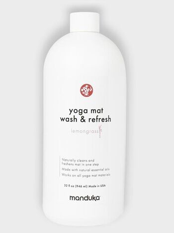 Nettoyant et rafraîchissant pour tapis de yoga Manduka - 32 oz (946 ml) 5