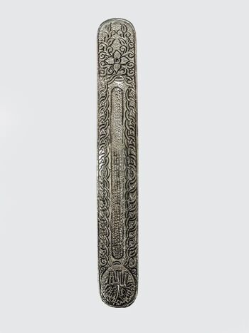 Porte-encens en métal gaufré Namaste - Arbre